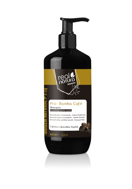Σαμπουάν BOMBA CAFE για αποκατάσταση και ανάπτυξη μαλλιών 500ml